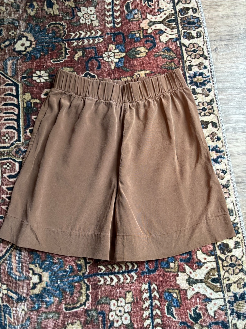 Elizabeth Suzann Silk Shorts